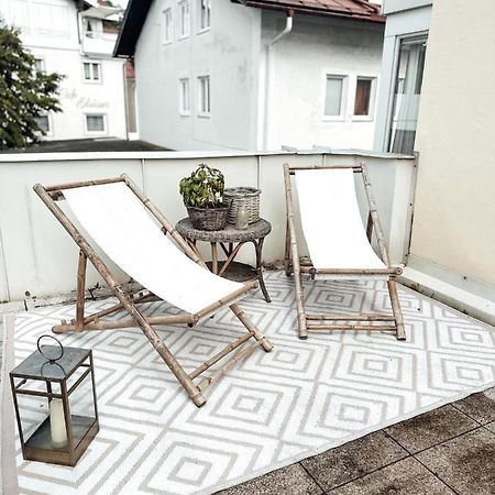 Zentrale Wohnung + Dachterrasse Sonthofen Exteriör bild